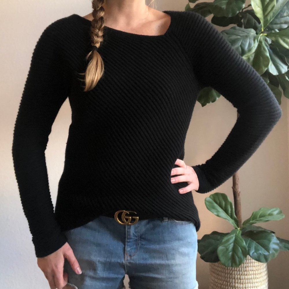 Derek Lam Black Cashmere Sweater